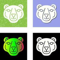 Polar Bear Vector Icon