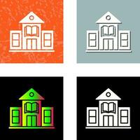 Library Building Vector Icon