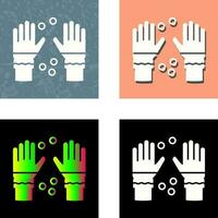 Winter Gloves Vector Icon