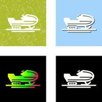 Snowmobile Vector Icon