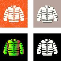 icono de vector de ropa de invierno