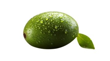 Fresco feijoa Fruta aislado en transparente antecedentes png