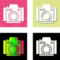 icono de vector de cámara de fotos