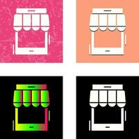 Online Shop Vector Icon