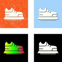 icono de vector de zapatos