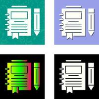 Journal Vector Icon