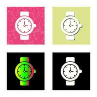 icono de vector de reloj de pulsera