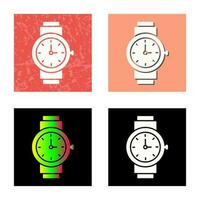 icono de vector de reloj de pulsera