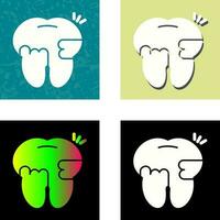 Toothache And Plaque Vector Icon