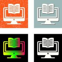 Digital Learning Vector Icon