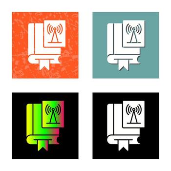 icono de vector inalámbrico