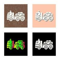 Tow Truck Vector Icon