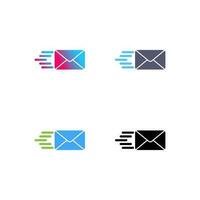 icono de vector de correo