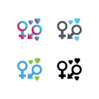 Genders Vector Icon