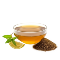 Tasty green tea cup isolated on transparent background png