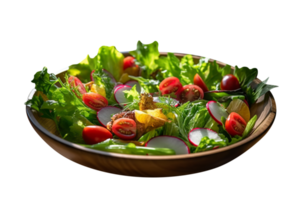 gott vegetabiliska sallad på transparent bakgrund png