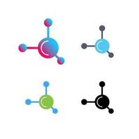 Molecule Vector Icon