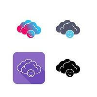 Cloudy Vector Icon