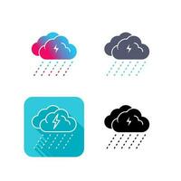 Rainy Day Vector Icon