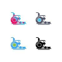 Wheel Chair Vector Icon