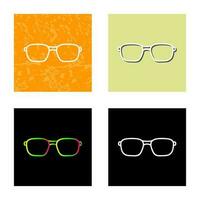 icono de vector de gafas