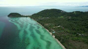 4k Antenne Drohne Aufnahmen von Knall Makham Strand von auf koh Samui video