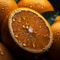 close up of a orange dark background tools photo