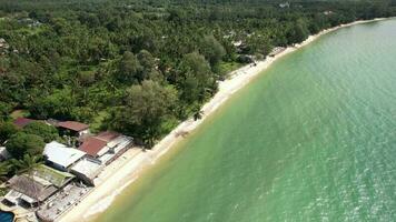 4k aéreo zangão cenas do Lipa noi em koh Samui video