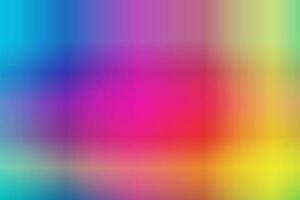 Blurred gradient mesh background in bright rainbow colors photo
