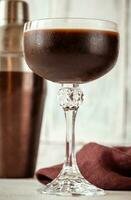 Chocolate Orange Espresso Martini Cocktail photo