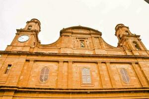 Scenic European building view photo