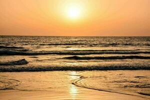 Scenic beach view photo