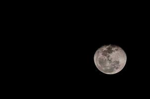 vista de la luna foto