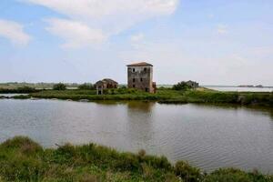 Scenic rural landscape photo