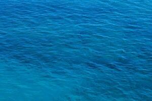 Sea water close-up photo