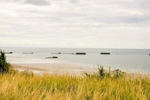 Scenic beach view photo