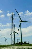 Power generator wind turbine photo