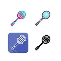 Racket Vector Icon