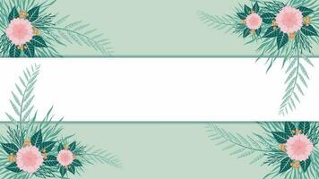 flower background design vector illustration