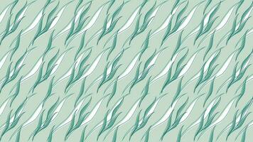 leaf pattern vector art illustration design