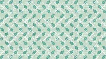 leaf pattern vector art illustration