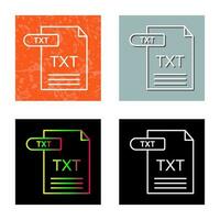 TXT Vector Icon