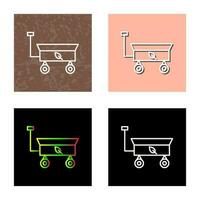 Garden Cart Vector Icon