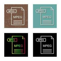 MPEG Vector Icon