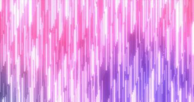 Abstract purple multi-colored glowing flying lines stripes of luminous dots and energy particles abstract disco background photo