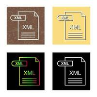 XML Vector Icon