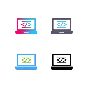 Coding Vector Icon