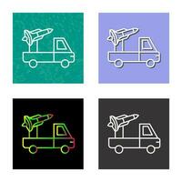 Missile Truck Vector Icon