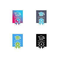 Report Card Vector Icon