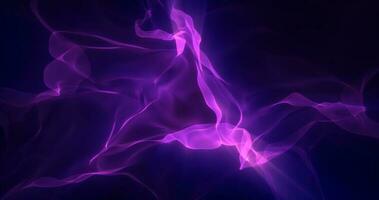Abstract purple energy magical waves glowing background photo